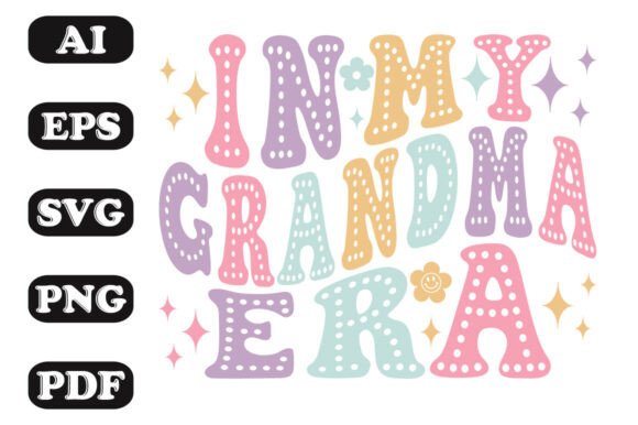 Download In My Grandma Era Groovy Wavy T-shirt - Wavy Collection