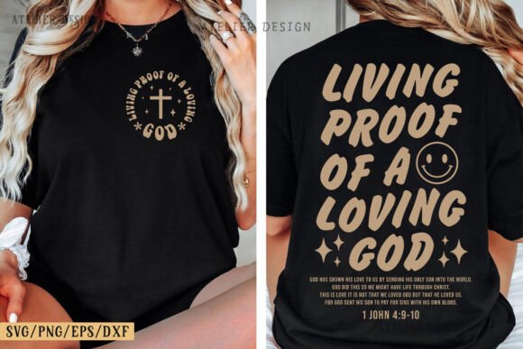 Download Living Proof of a Loving God Svg Wavy - Wavy Collection
