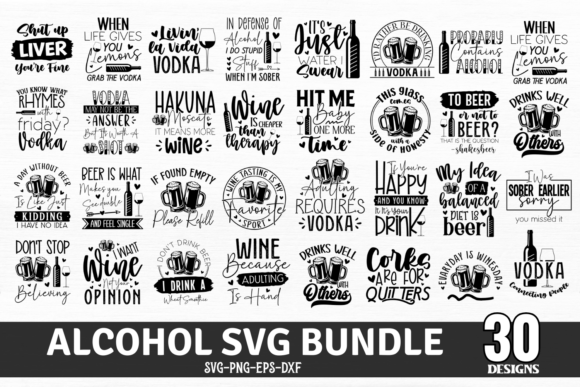 Download Alcohol Svg Bundle, Coasters Svg Bundle - Alcohol svg Collection
