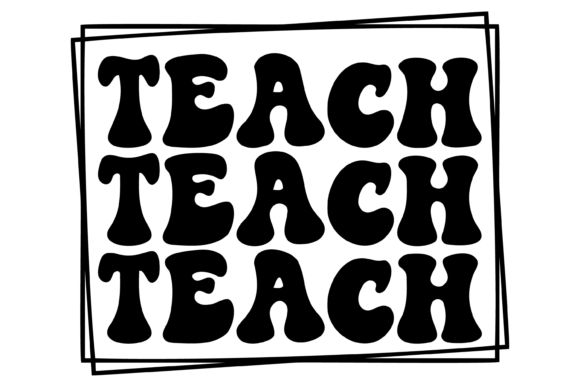 Download Teach Wavy Text Svg PNG - Wavy Collection