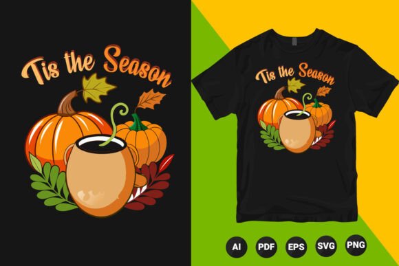 Download Tis the Season Svg Wavy T-shirt Design - Wavy Collection