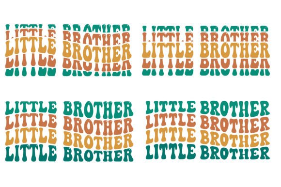 Download Little Brother Baby SVG Wavy T-shirt - Wavy Collection