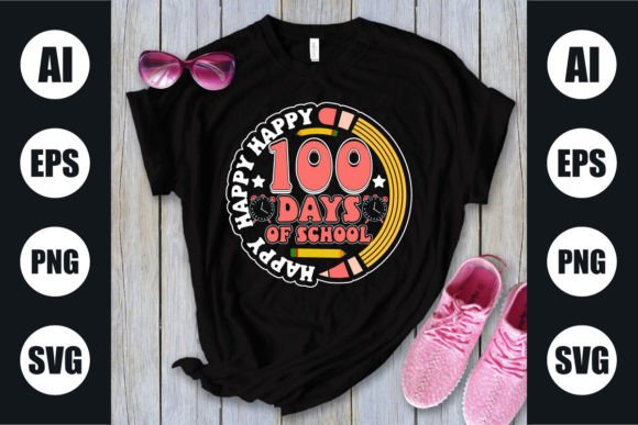 Download 100 Days of School T-Shirts for Sale - Premium Resources